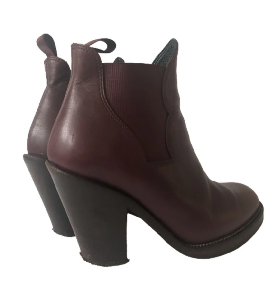 Acne Studios Star Leather Ankle Boots - Size 38