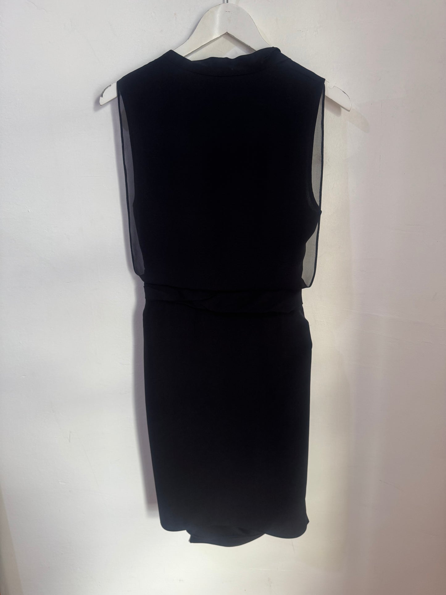 Husk Silk Drape Dress - Size 2