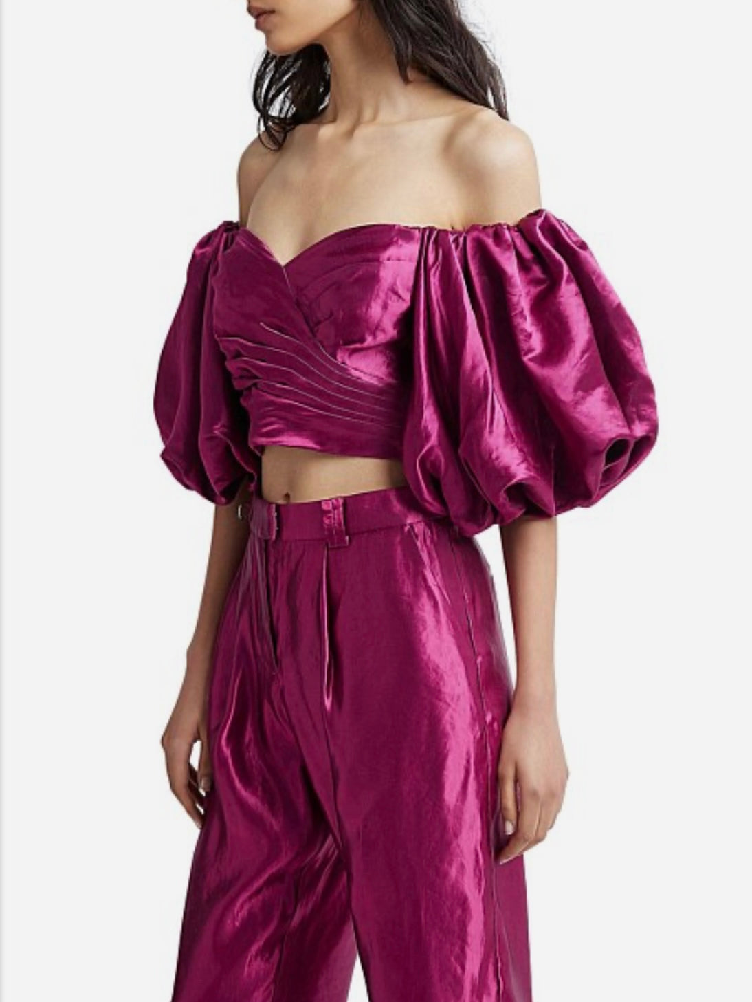 Aje Gracious Off Shoulder Top - Size 10