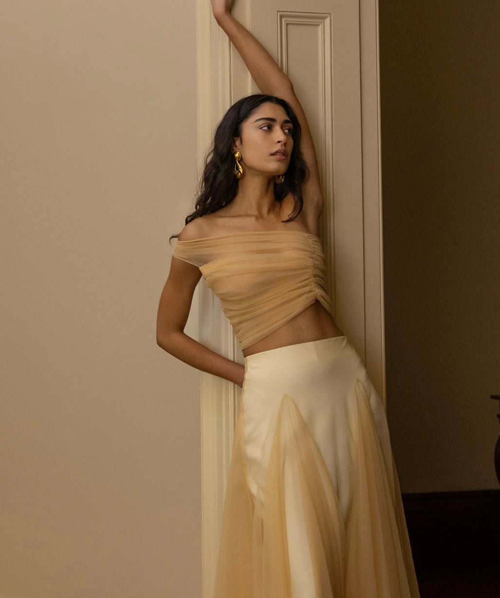 Arcina Ori Voiletta Skirt & Top Set - Size M (Current Season)