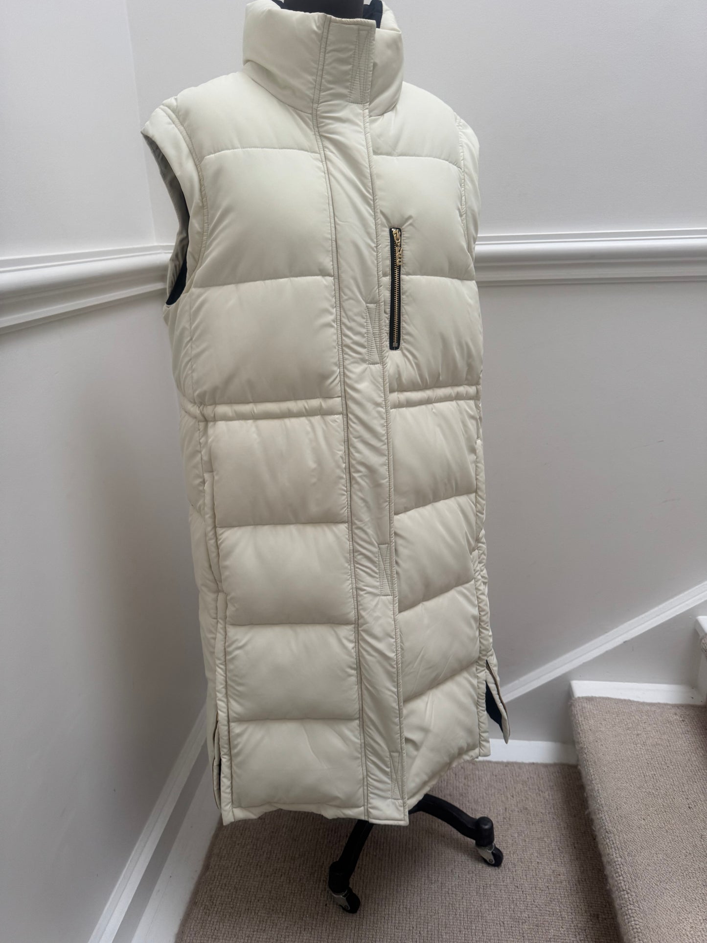 P.E. Nation Long Vest Puffer Coat - Size M