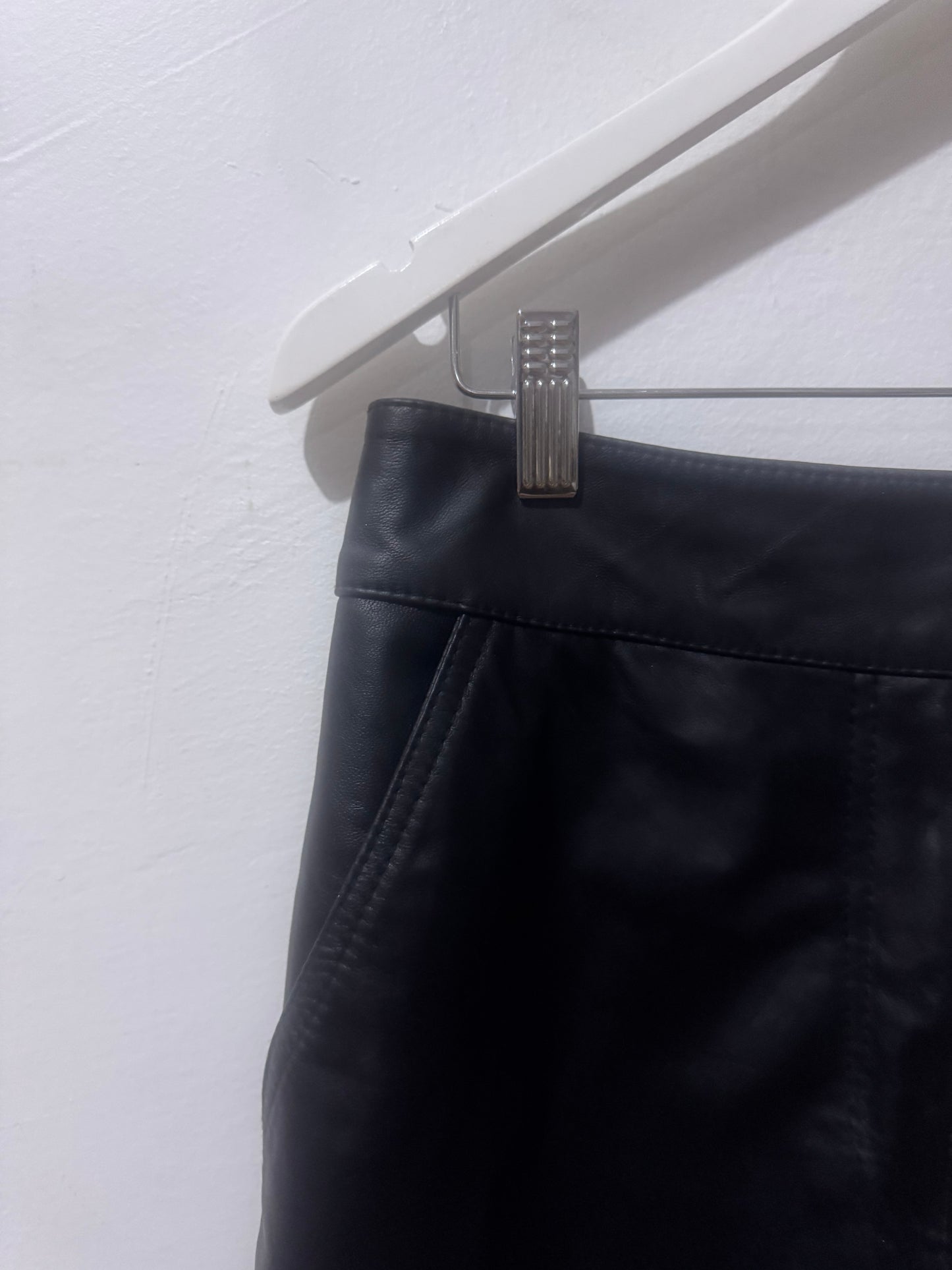 Mos the Label Maria Leather Skirt - Size 10