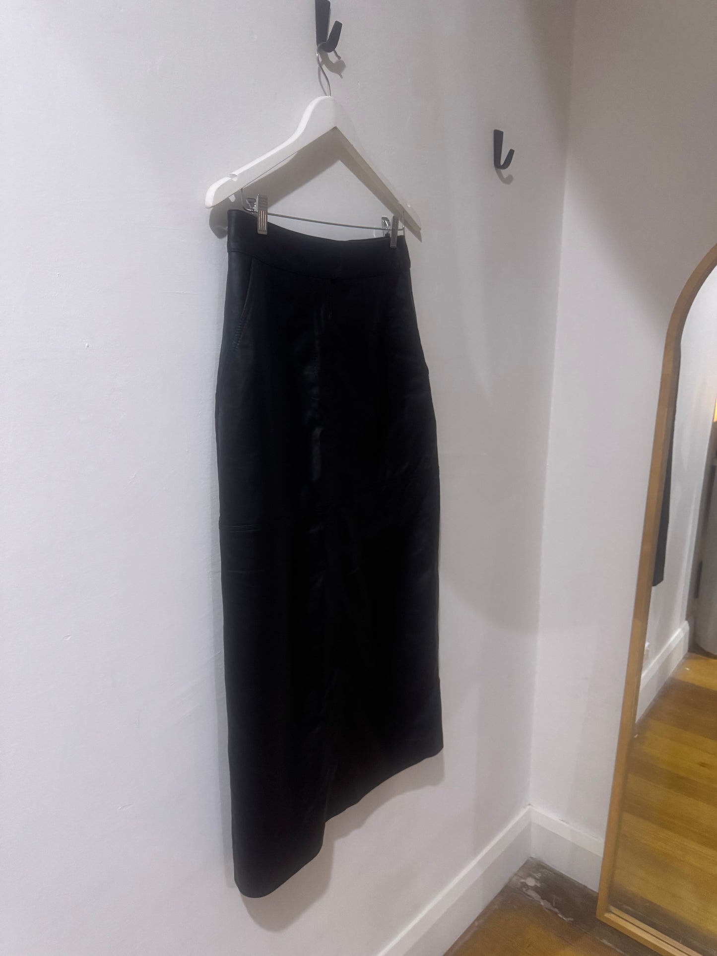 Mos the Label Maria Leather Skirt - Size 10
