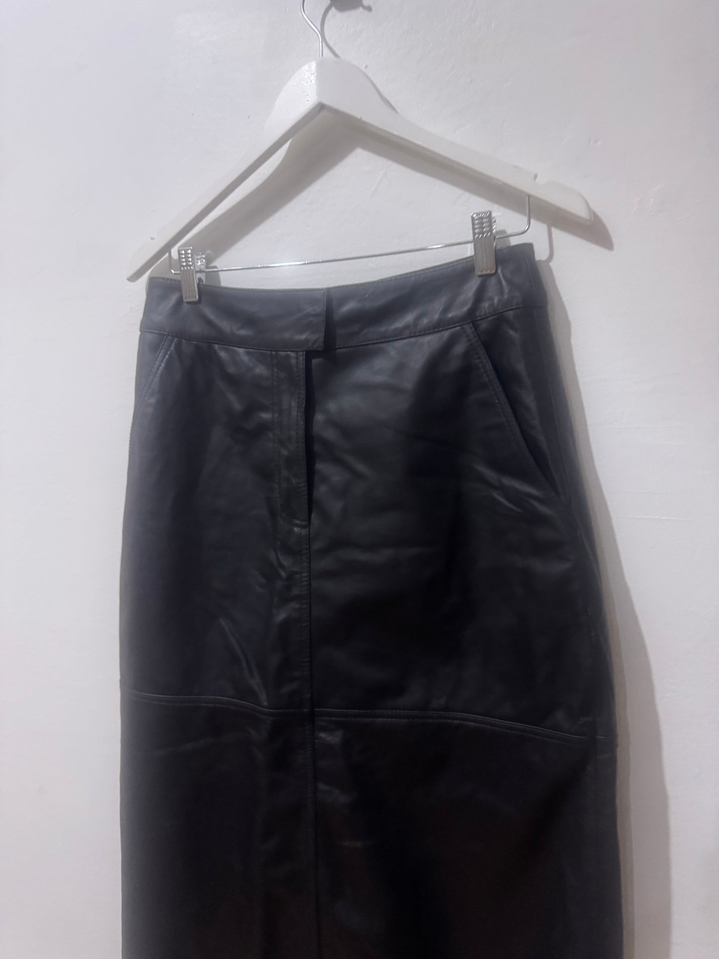 Mos the Label Maria Leather Skirt - Size 10