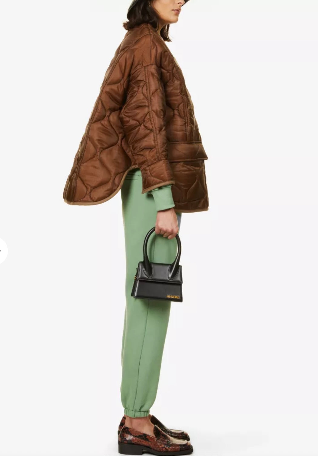 Frankie Shop Teddy Quilted Jacket - Size S