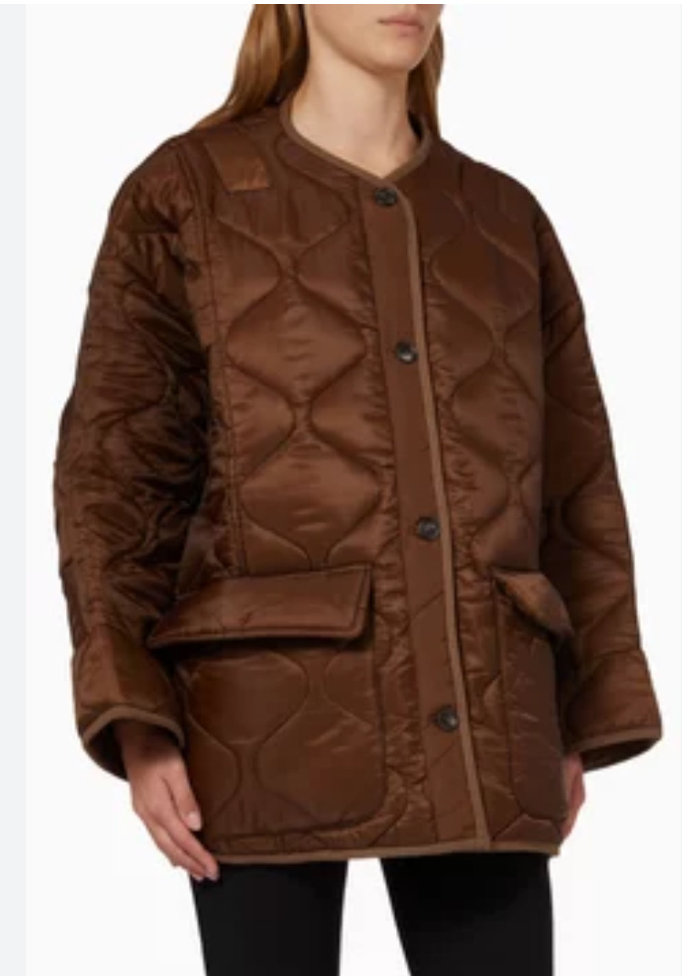 Frankie Shop Teddy Quilted Jacket - Size S
