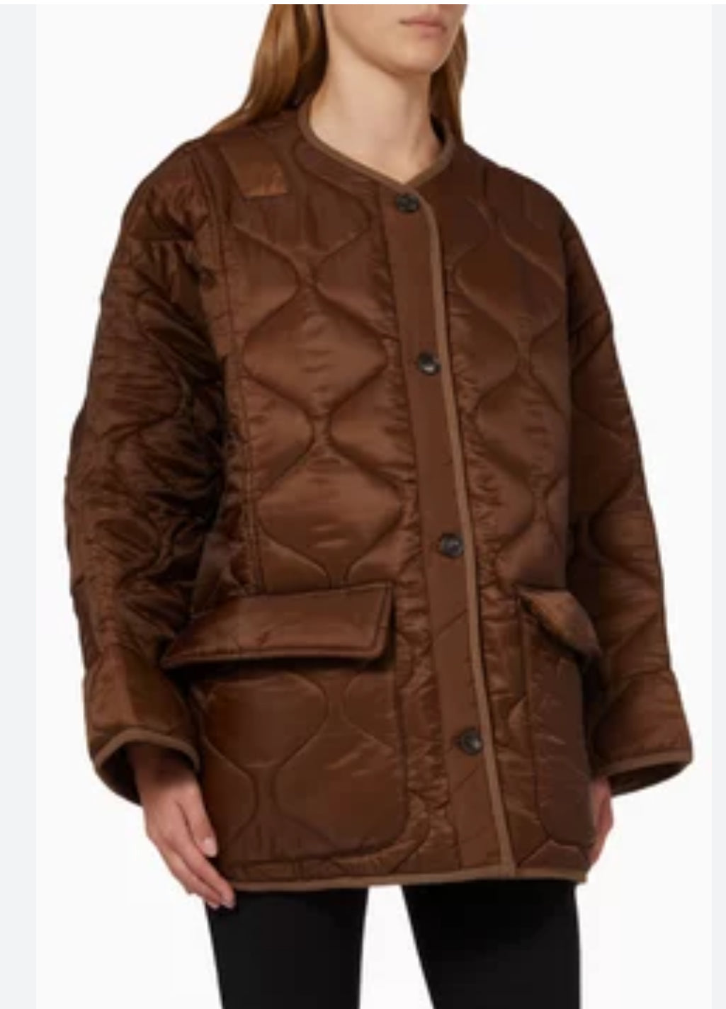 Frankie Shop Teddy Quilted Jacket - Size S