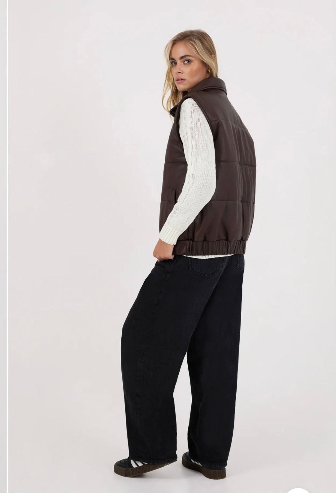 Apostl Monti Leather Vest - Size 8 (Brand New with Tags)