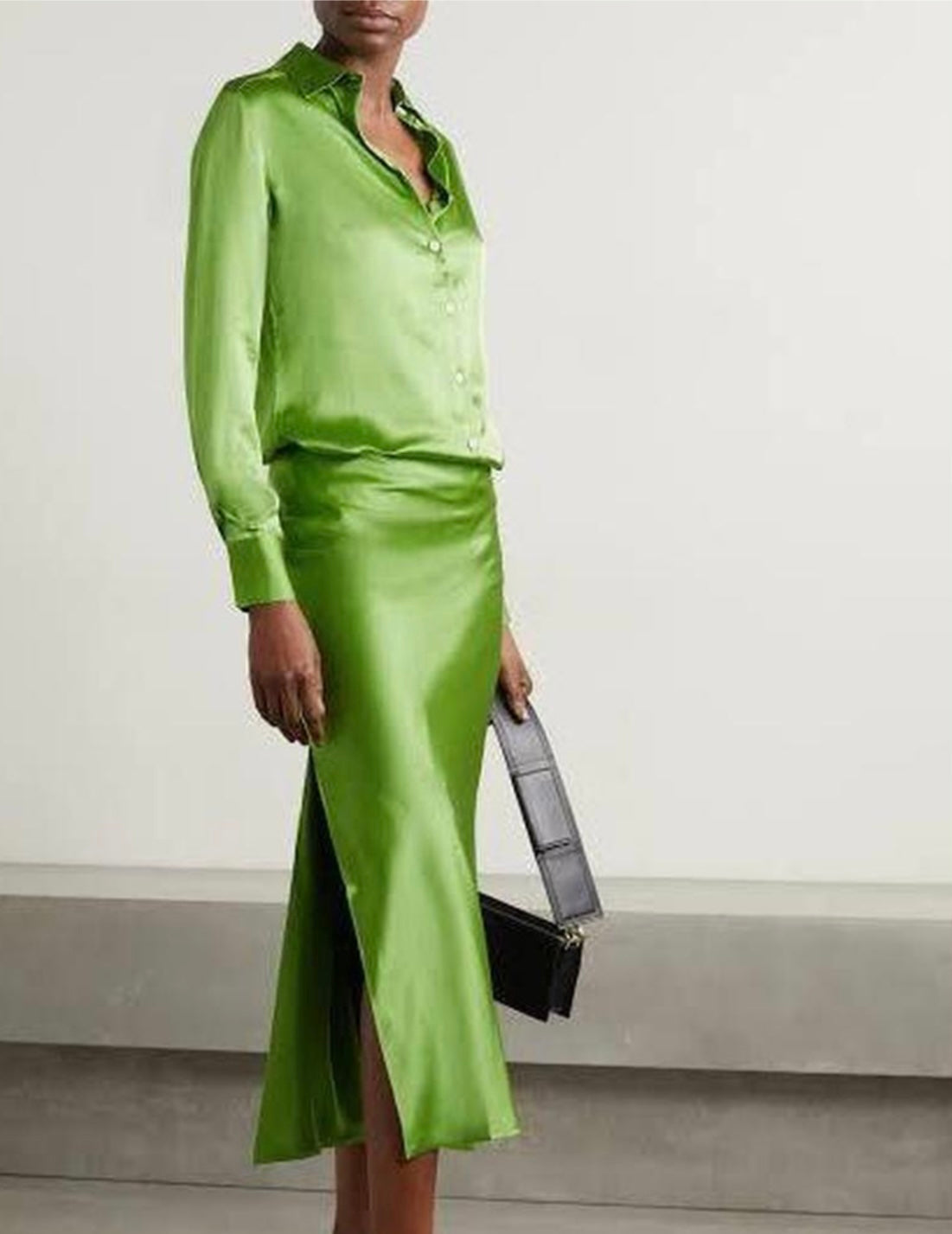 Christopher Esber Apple Bias Silk Shirt - Size 8