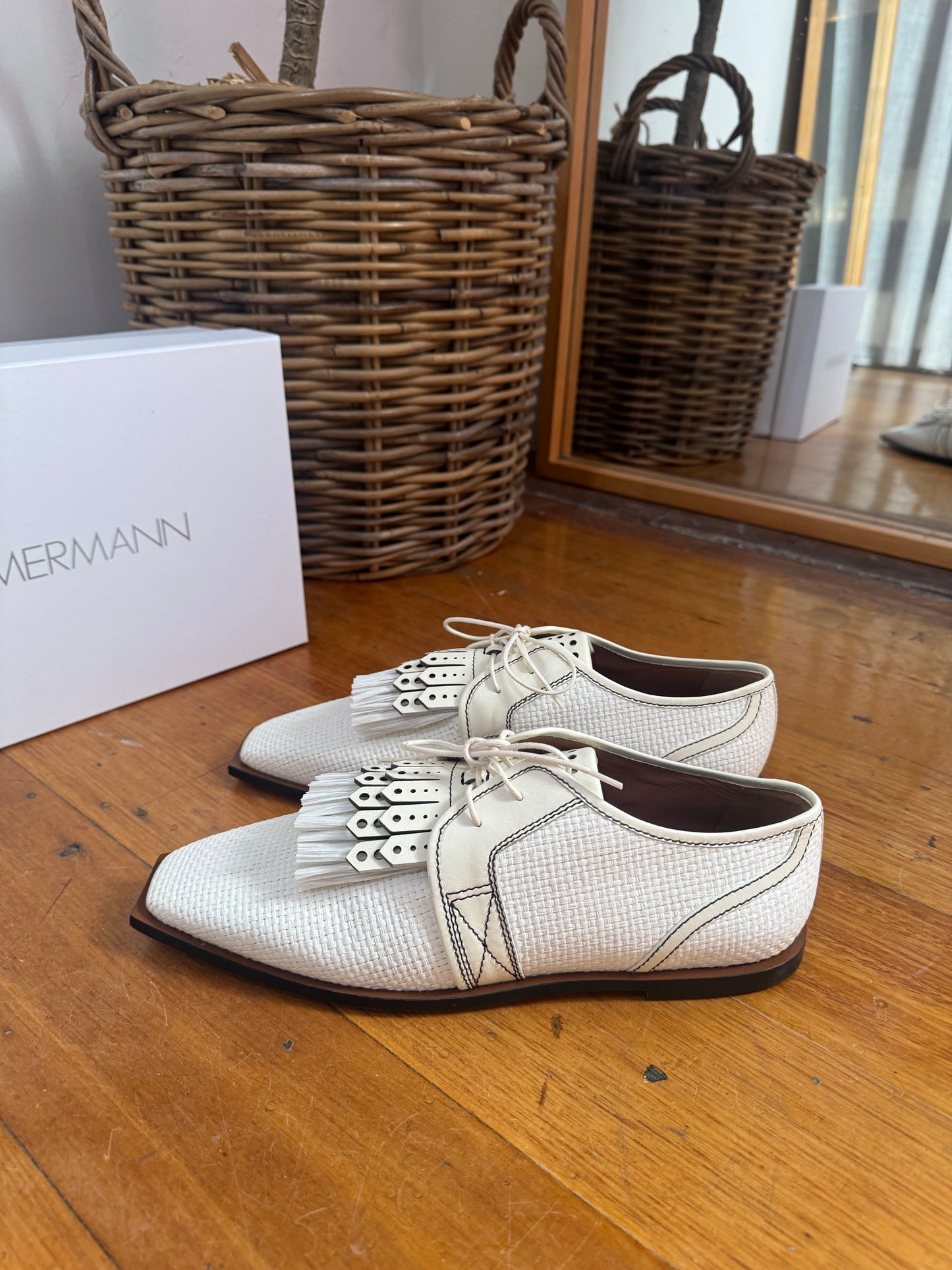 Zimmermann Lace Up Golf Shoe - Size 39 (Brand New in Box)