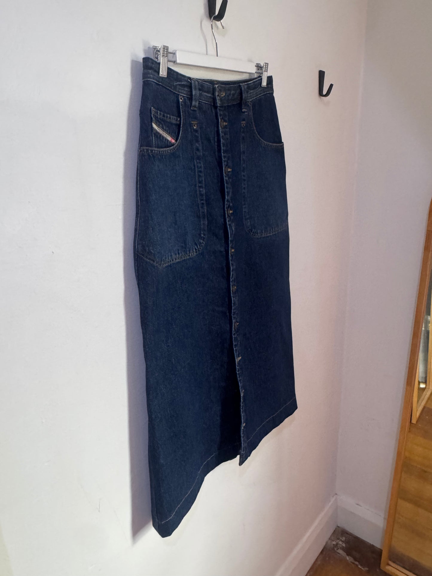 Diesel De-Albus-L A-Line Long Skirt - Size 29
