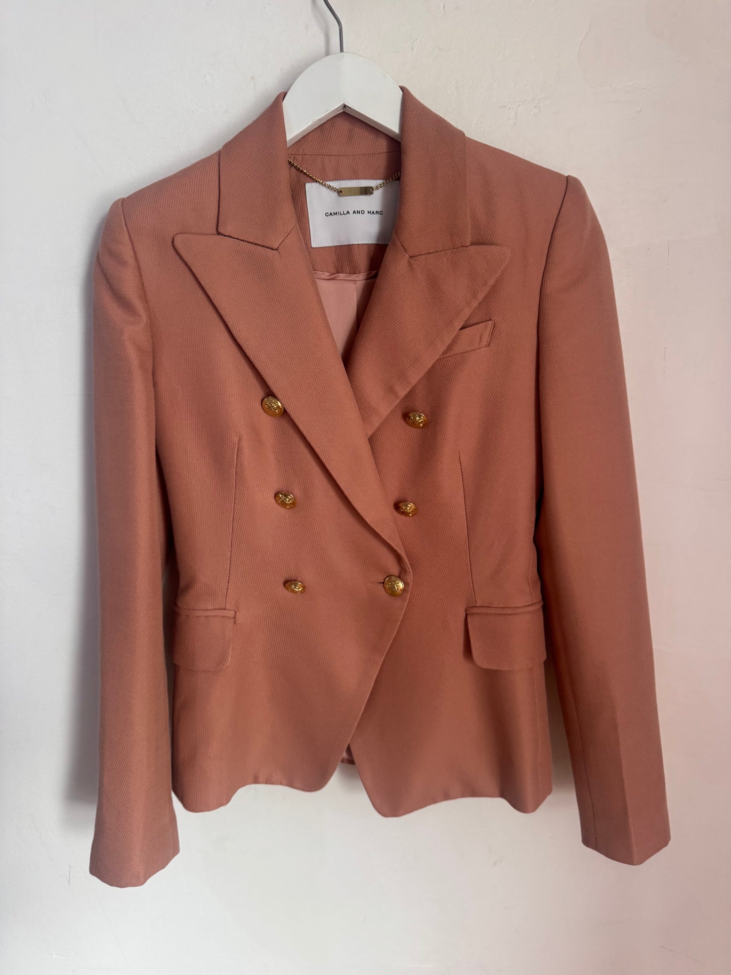Camilla and Marc Blush Dimmer Blazer - Size 6