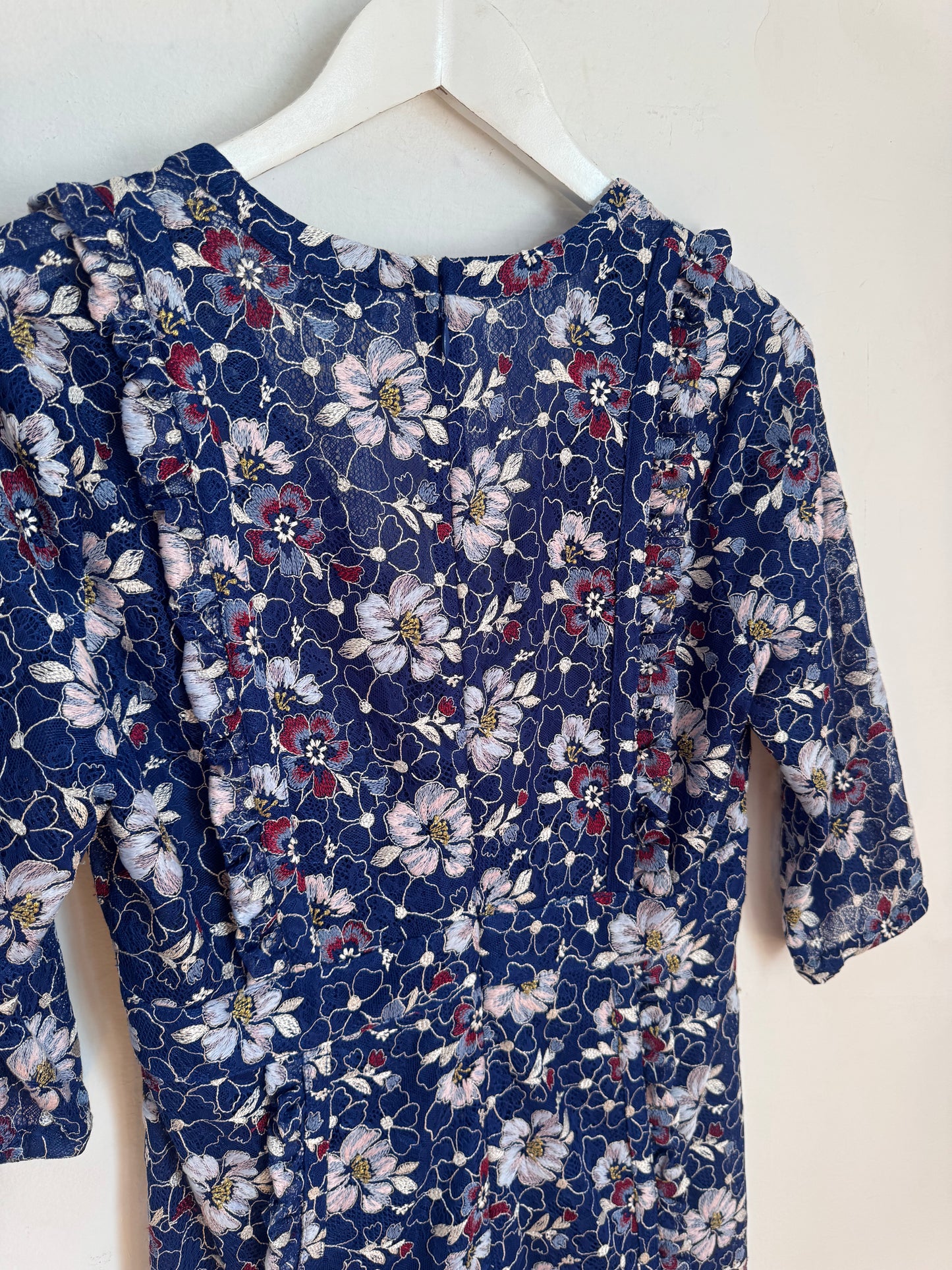 Scanlan Theodore Floral Midi Dress - Size 12