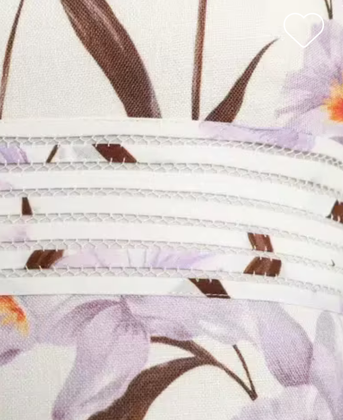 Zimmermann Corsage Linear Orchid Print Dress - Size 2