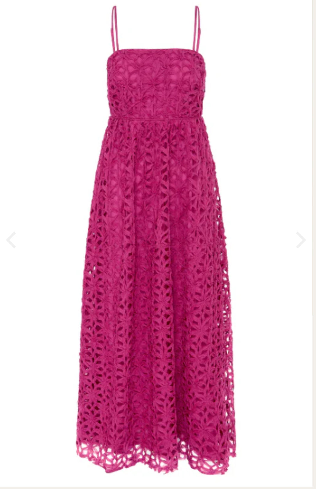 MOS the Label Rosa Stappy Maxi Dress - Size 8