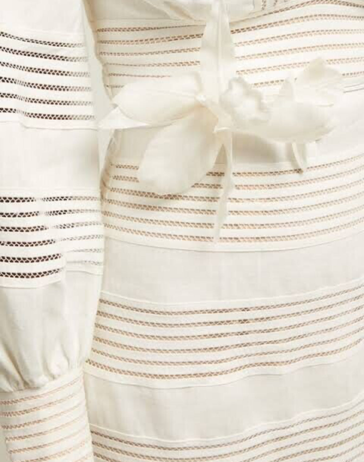 Zimmermann Corsage Linear Mini Dress - Size 0