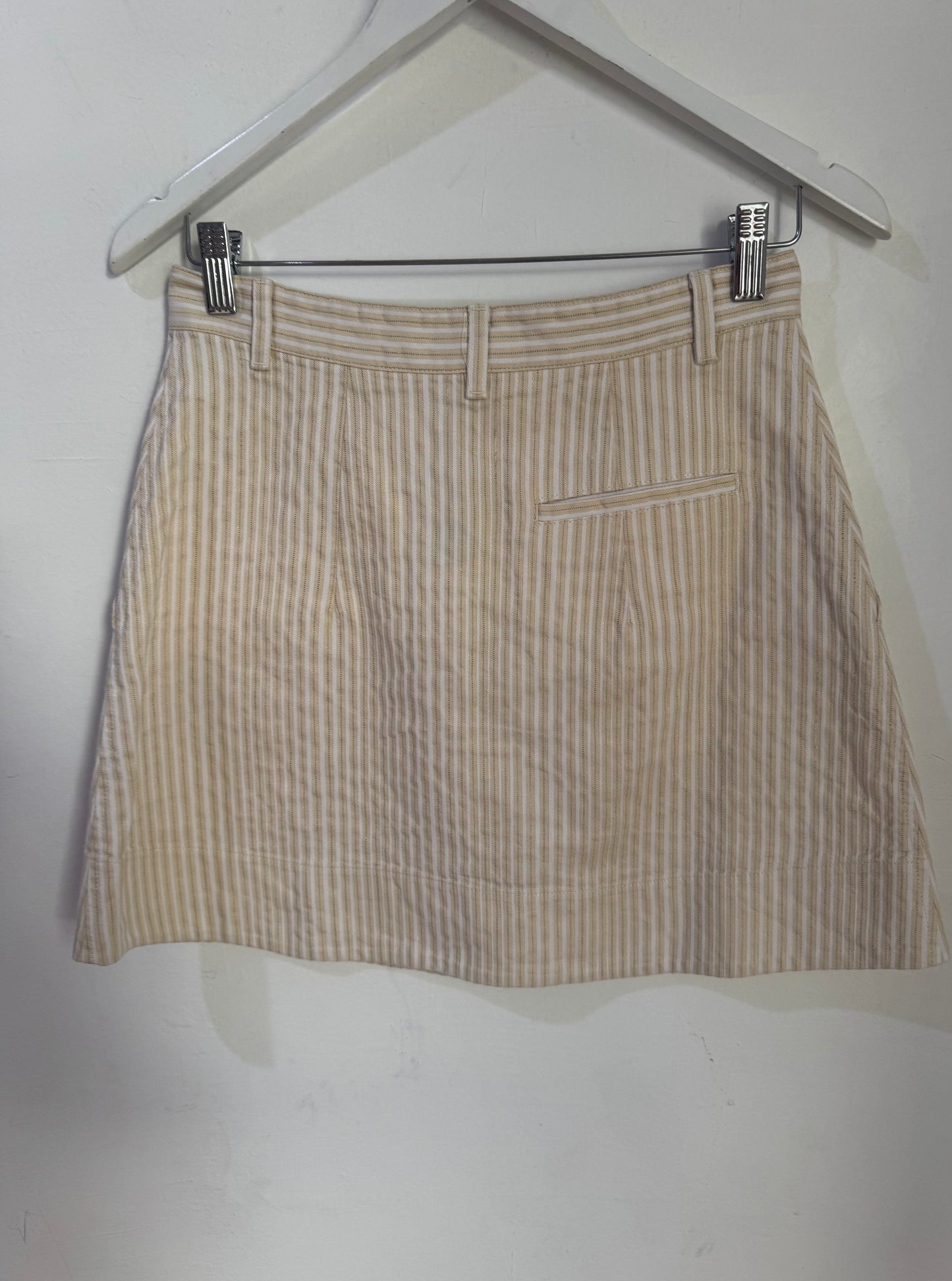 Scanlan Theodore Stripe Mini Skirt - Size 8