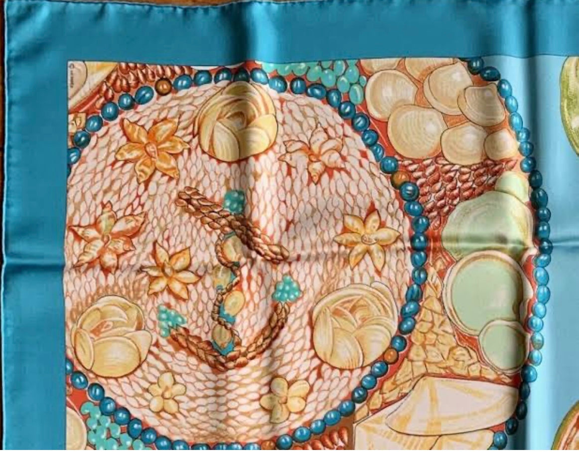 Hermes Tuch | Foulard | Scarf "ROCIALLE II DETAIL: 2003 (Brand New) RRP $939