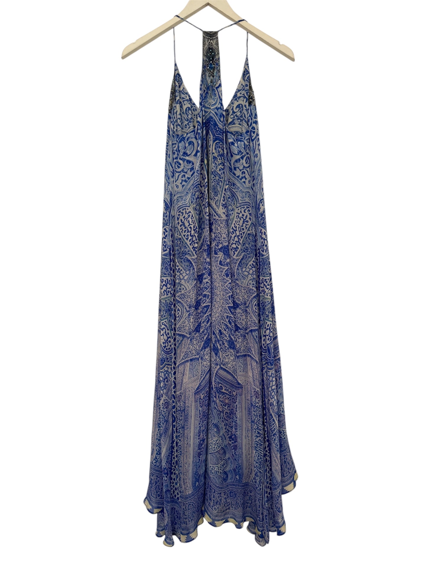 Camilla 100% Silk Bosphorus Panelled Dress - Size 2