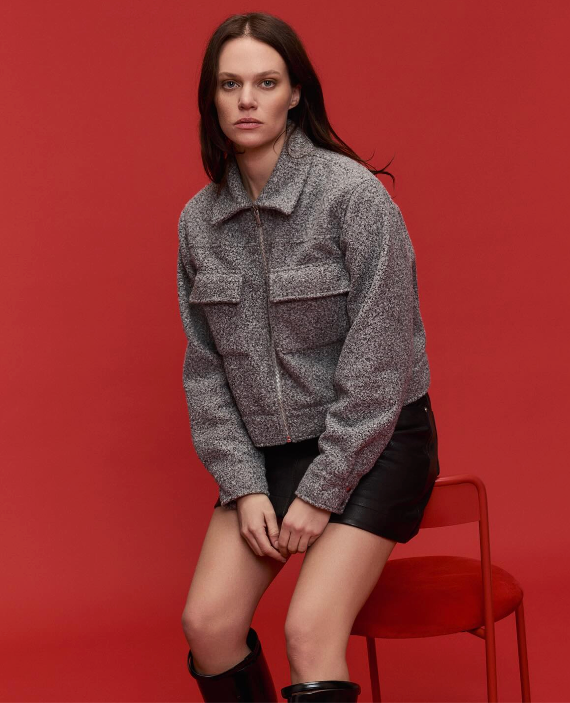 Ena Pelly Astrid Bomber Jacket - Size 6