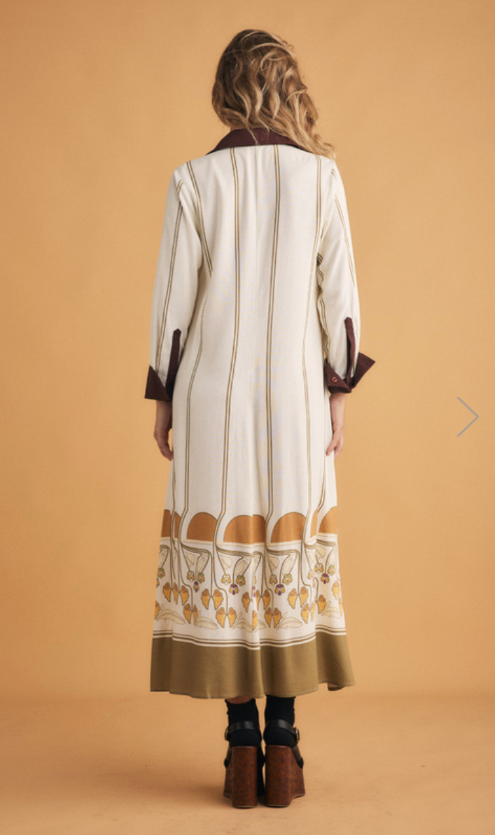 Bohemian Traders Rise Deco Shirt Dress - Size 8