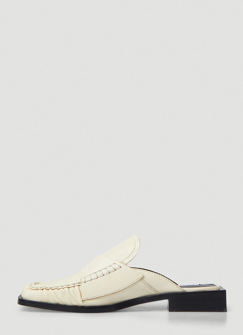 Acne Studios Cream Leather Mules - Size 39 (Brand New)