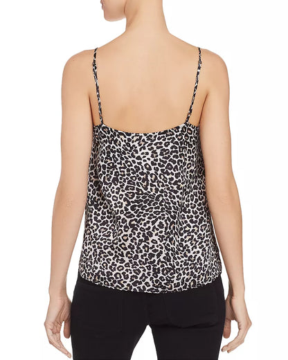 Anine Bing Leopard 100% Silk Cami - Size M