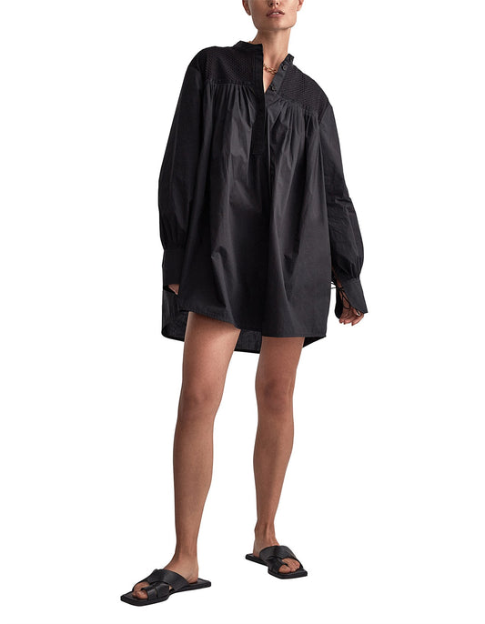 Camilla and Marc Pilato Tie Mini Shirt Dress  - Size  8