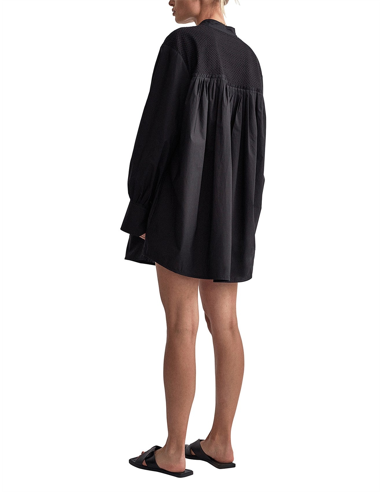 Camilla and Marc Pilato Tie Mini Shirt Dress  - Size  8
