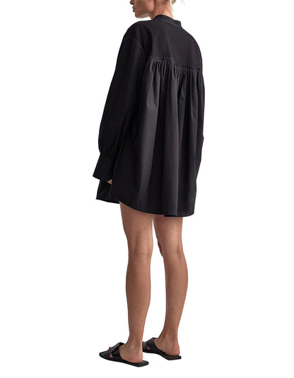 Camilla and Marc Pilato Tie Mini Shirt Dress  - Size  8
