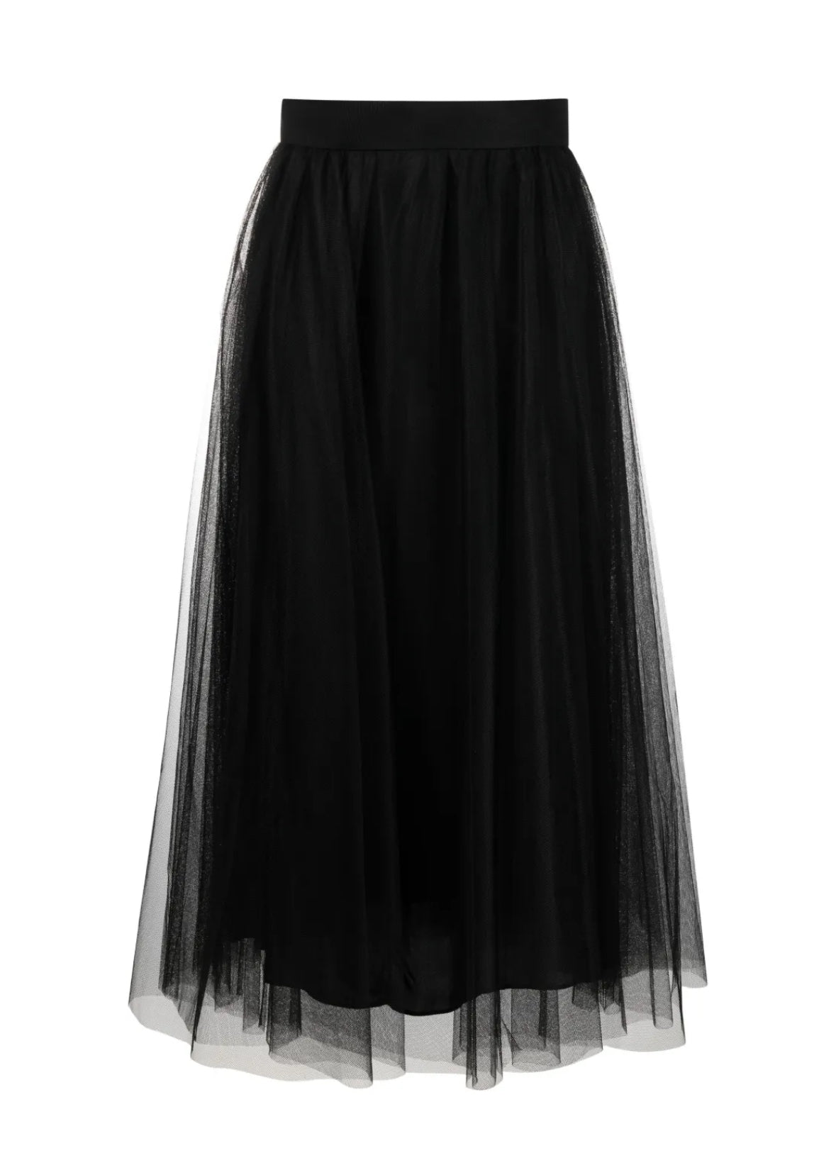 Zimmermann High Waist Black Tulle Skirt - Size 0