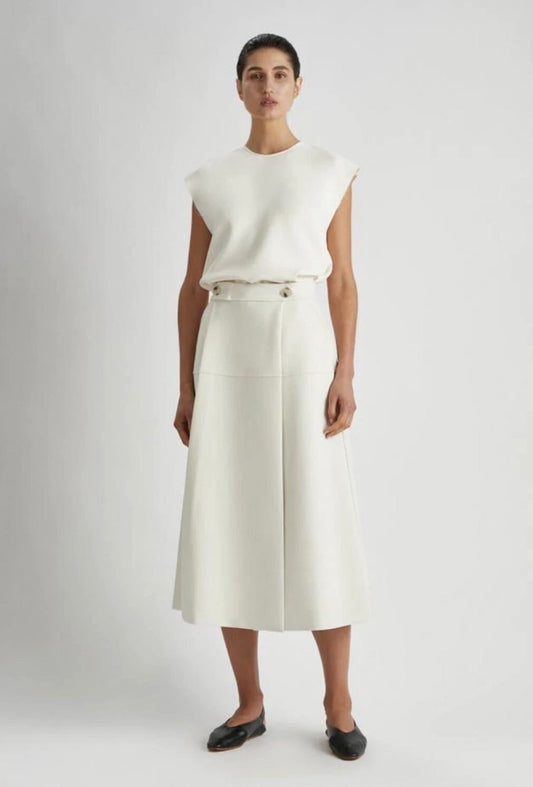 Camilla and Marc Ecru Amaia Skirt - Size 6 (RRP $400)
