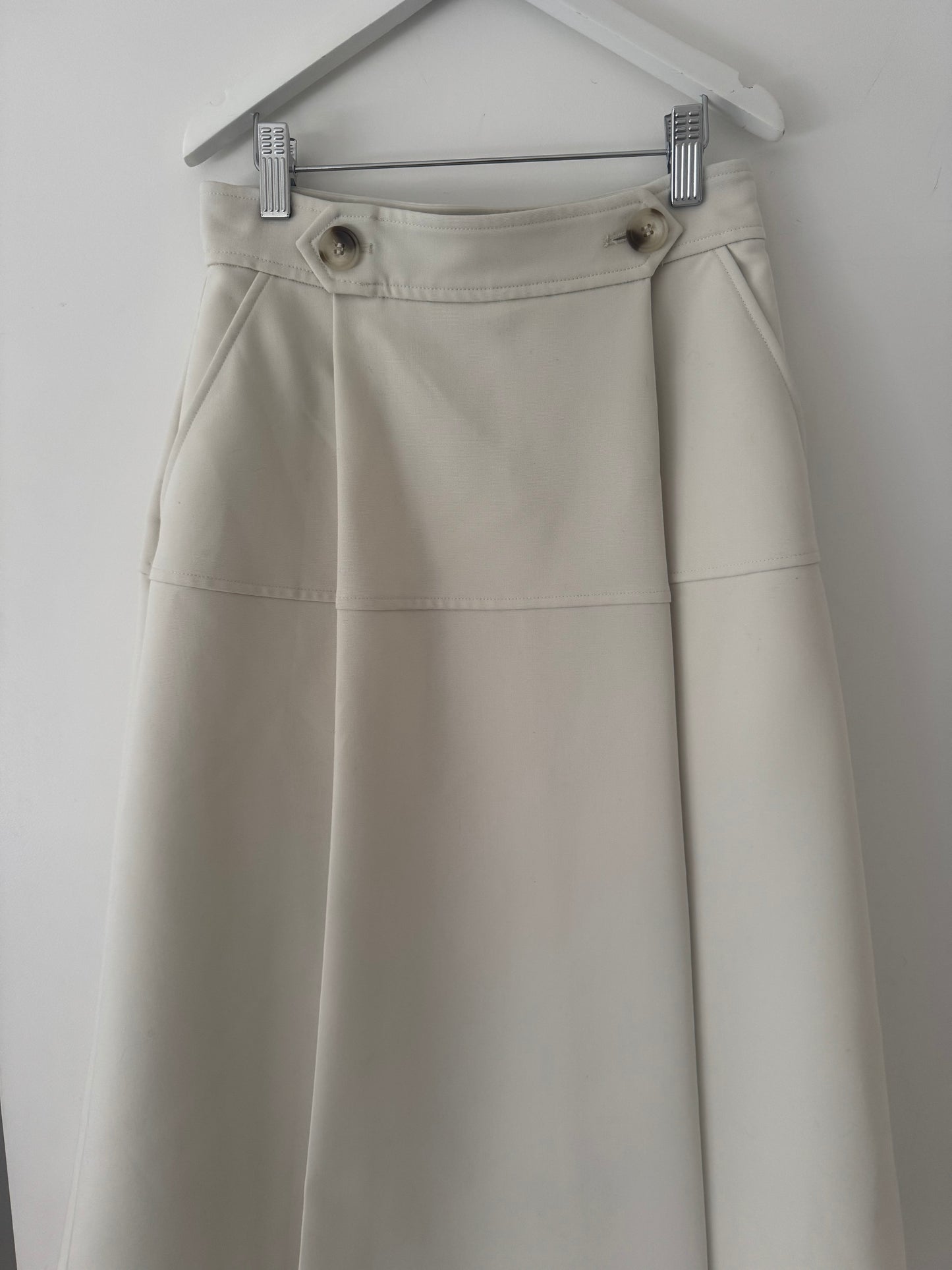 Camilla and Marc Ecru Amaia Skirt - Size 6 (RRP $400)