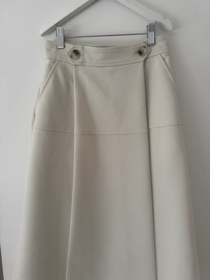 Camilla and Marc Ecru Amaia Skirt - Size 6 (RRP $400)