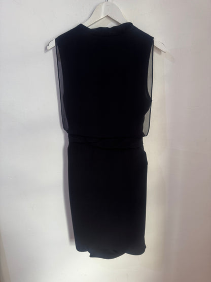 Husk Silk Drape Dress - Size 2