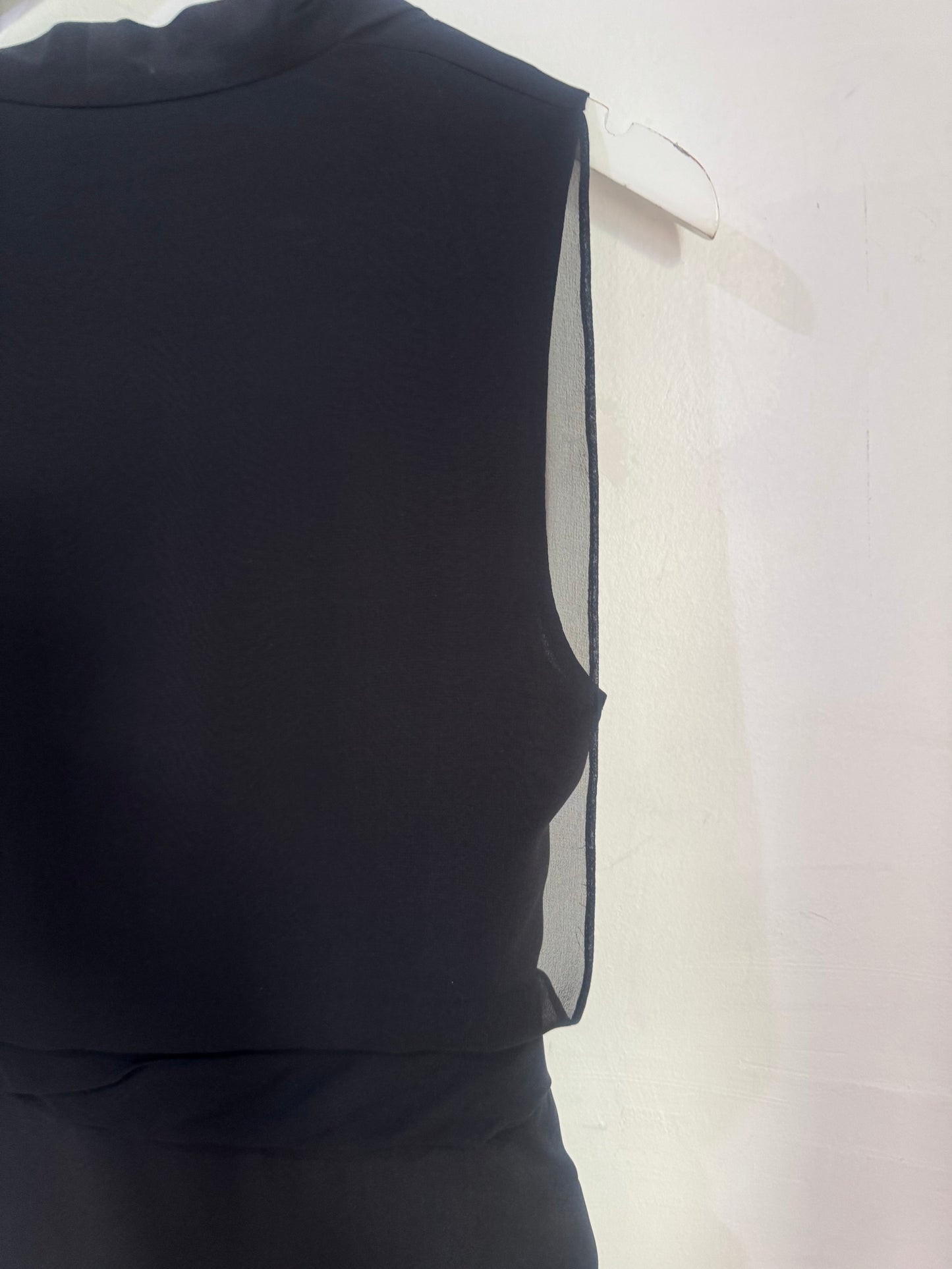 Husk Silk Drape Dress - Size 2