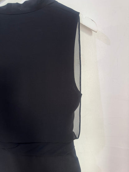 Husk Silk Drape Dress - Size 2