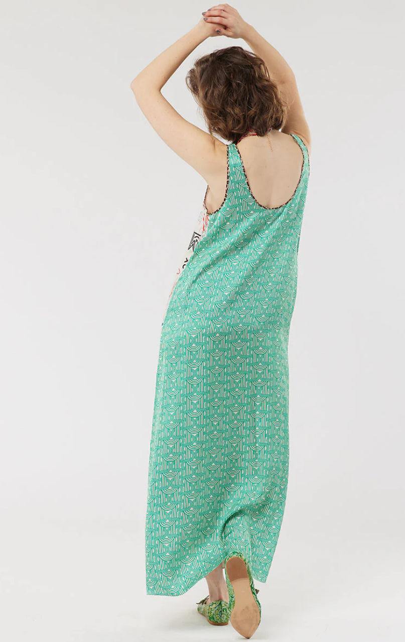 Me369 Allison Sleeveless Graffiti Dress - Size XS