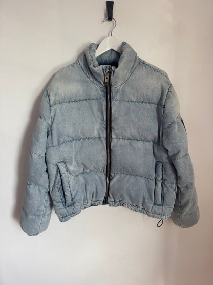 Alexander Wang Denim Puffer Jacket - Size S