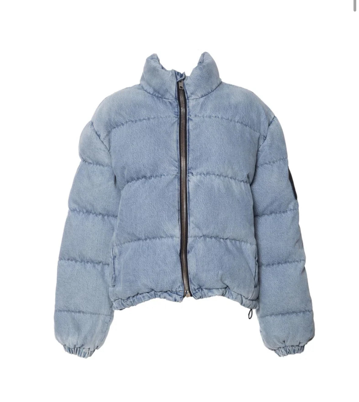 Alexander Wang Denim Puffer Jacket - Size S