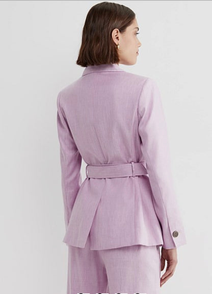Sportscraft Lena Linen Jacket & Pants Set - Size 8