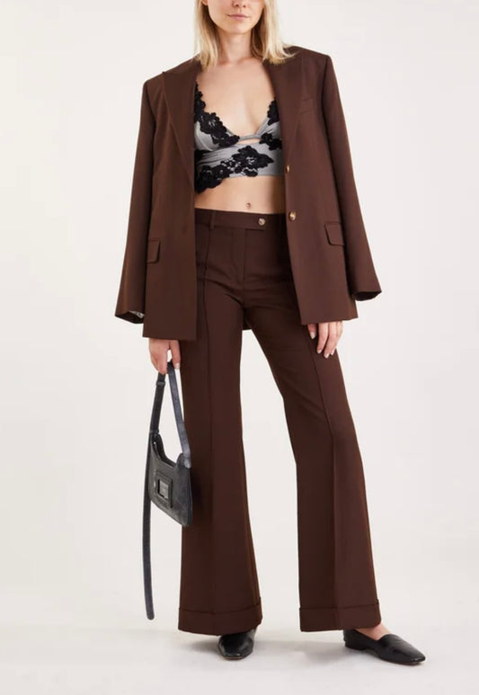 Acne Studios Pinna Tailored Flared Pants - Size 36 (Brand New with Tags)