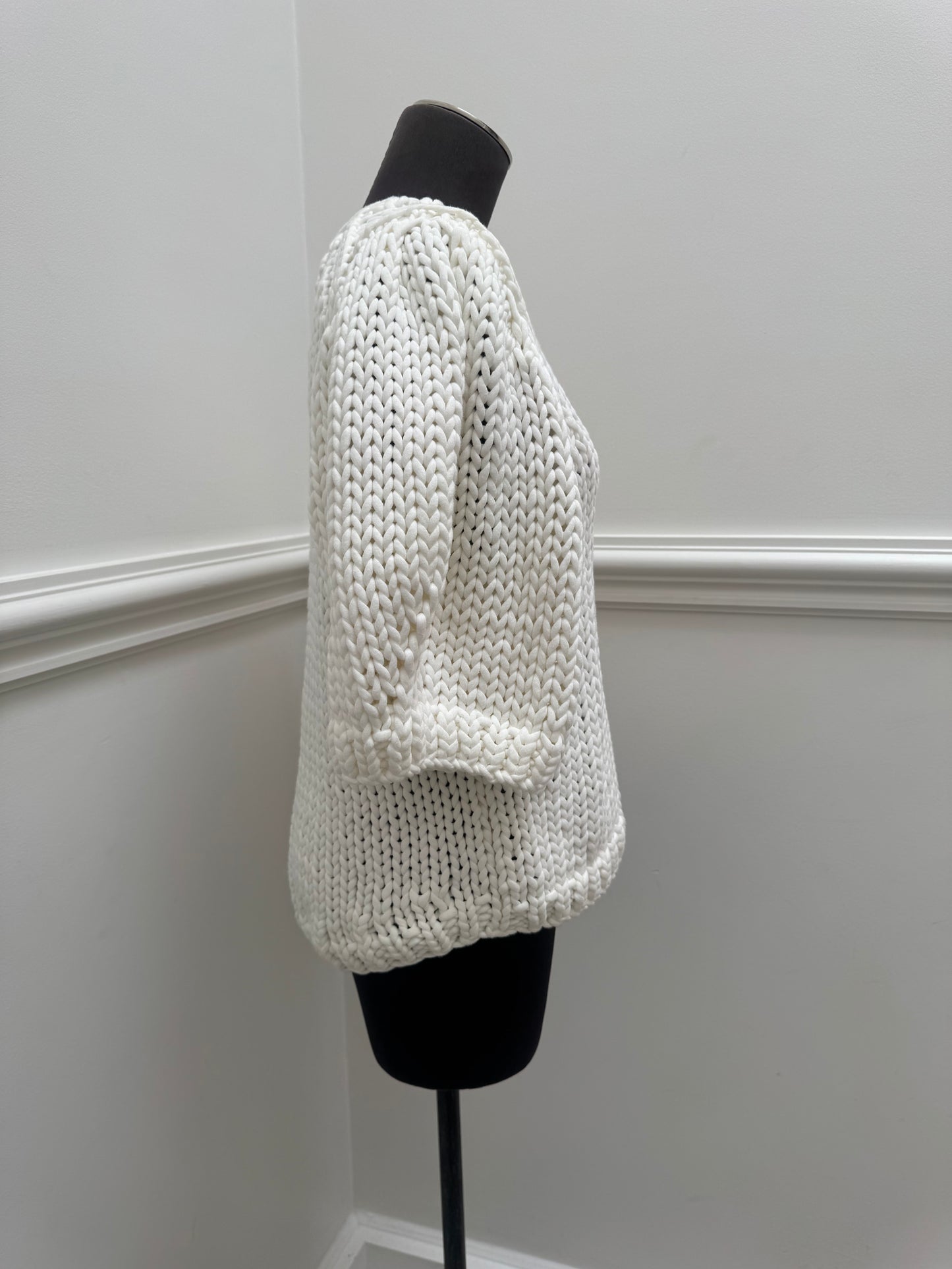 Tibi Deluxe Yarn Mini Puff Sweater - Size M (Like New)