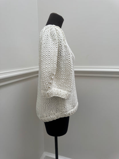 Tibi Deluxe Yarn Mini Puff Sweater - Size M (Like New)