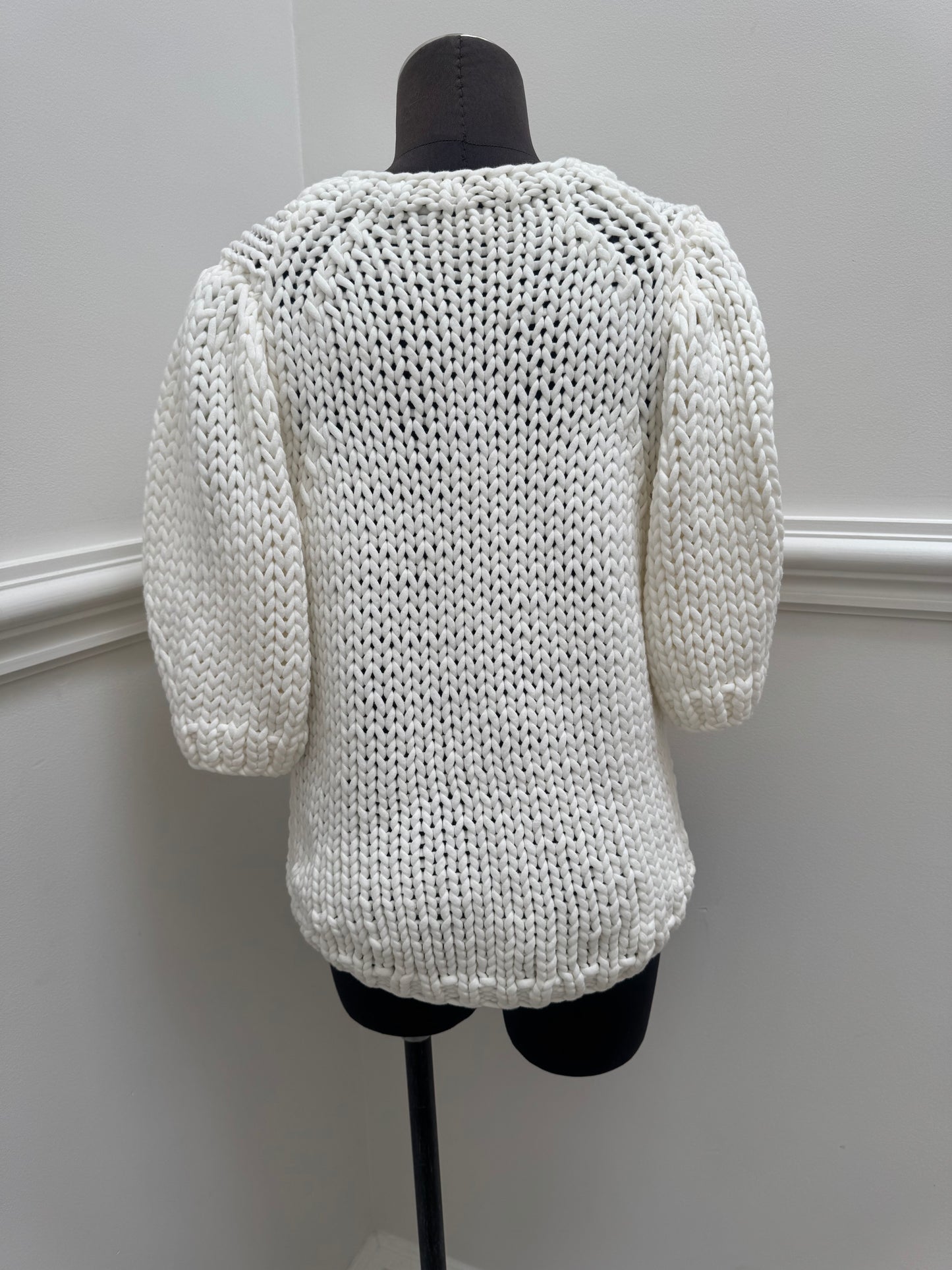 Tibi Deluxe Yarn Mini Puff Sweater - Size M (Like New)