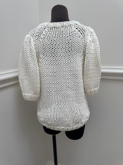 Tibi Deluxe Yarn Mini Puff Sweater - Size M (Like New)