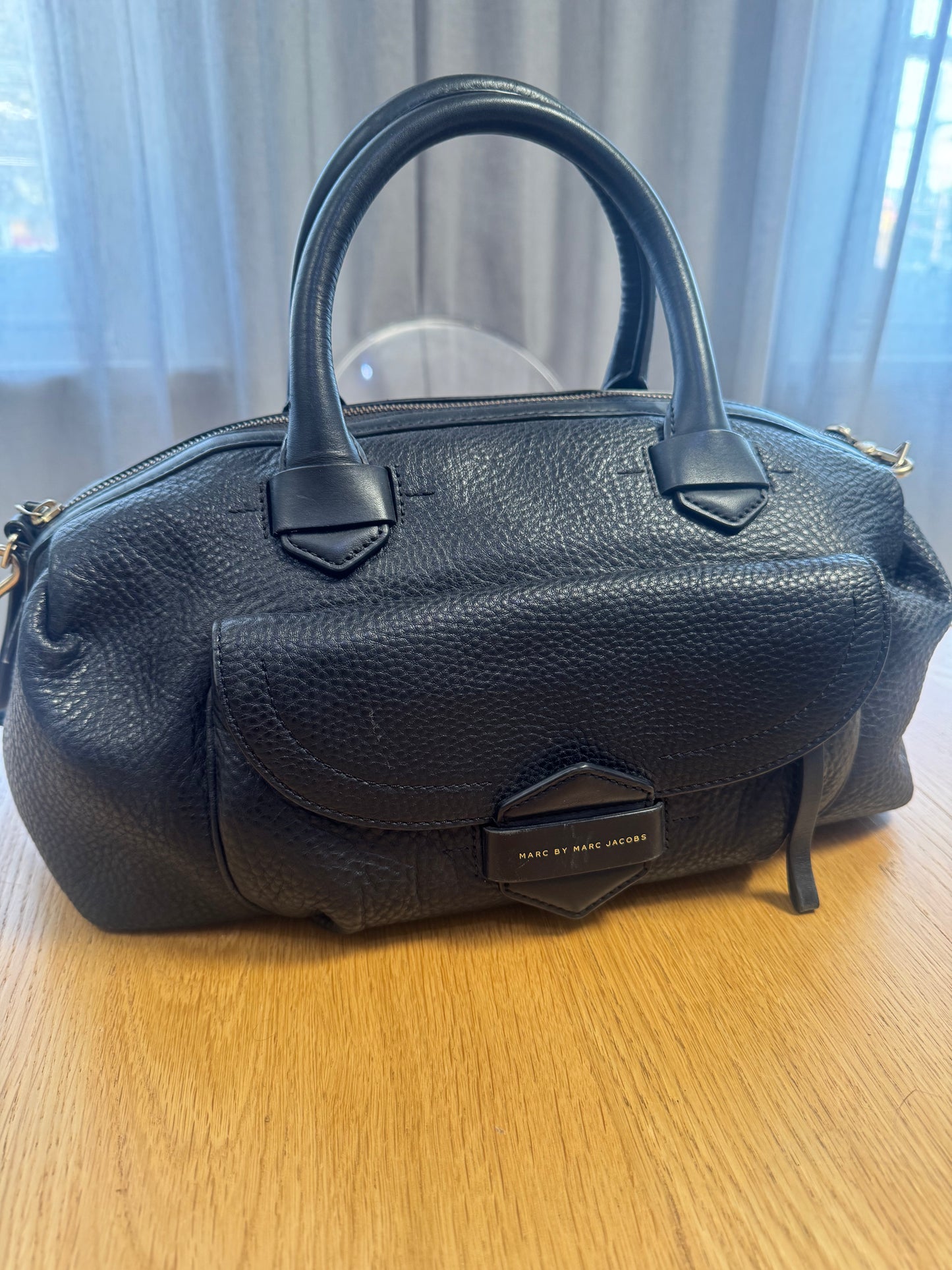 Marc by Marc Jacobs Half Pipe Leather Duffel Bag