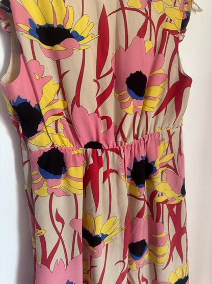 Max & Co. Silk Floral Fully Lined Dress - Size 8