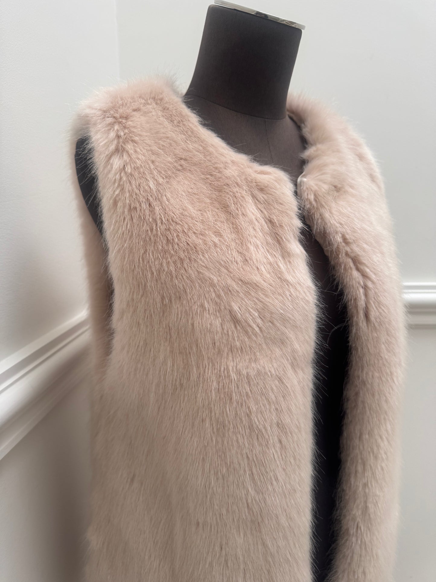 Viktoria & Woods Faux Fur Vest - Size 0