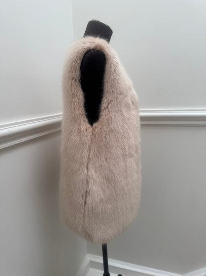 Viktoria & Woods Faux Fur Vest - Size 0